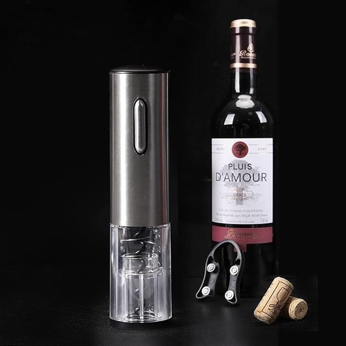 cocina - DESTAPADOR DE BOTELLA DE VINO RECARGABLE‎ 4