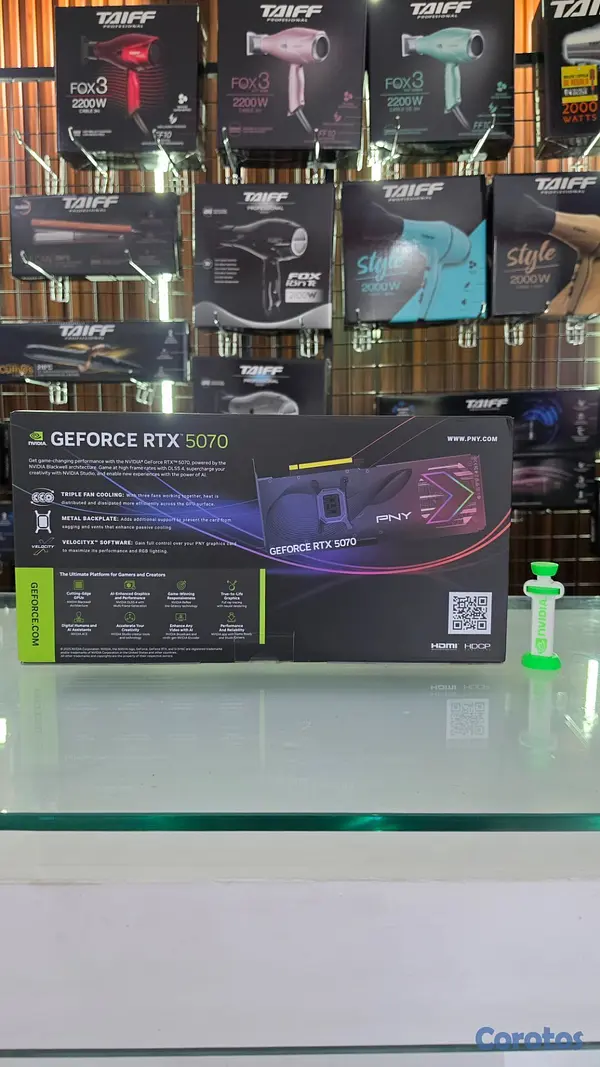 celulares y tabletas - Nvidia Geforce RTX 5070 OC RGB 12GB GDDR7 en su ca 2