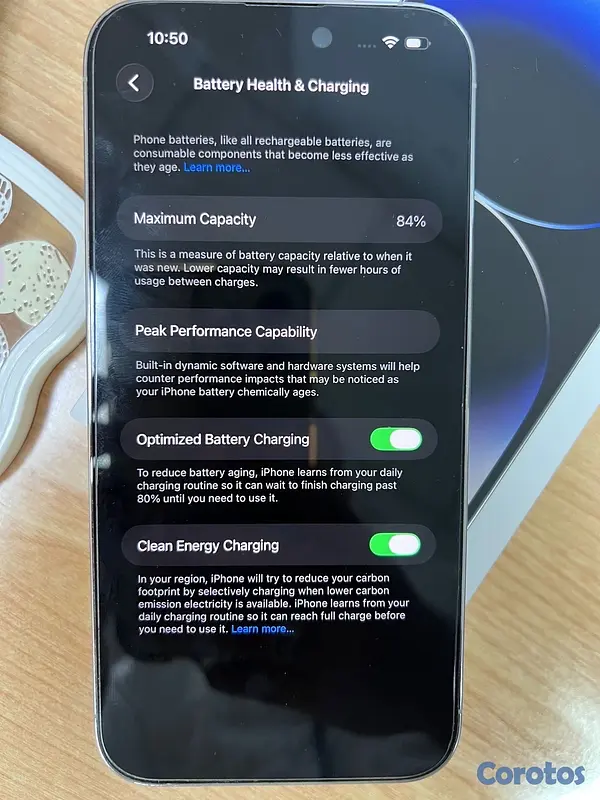 celulares y tabletas - iPhone 14 Pro Max 256GB Plateado desbloqueado de fábrica  4