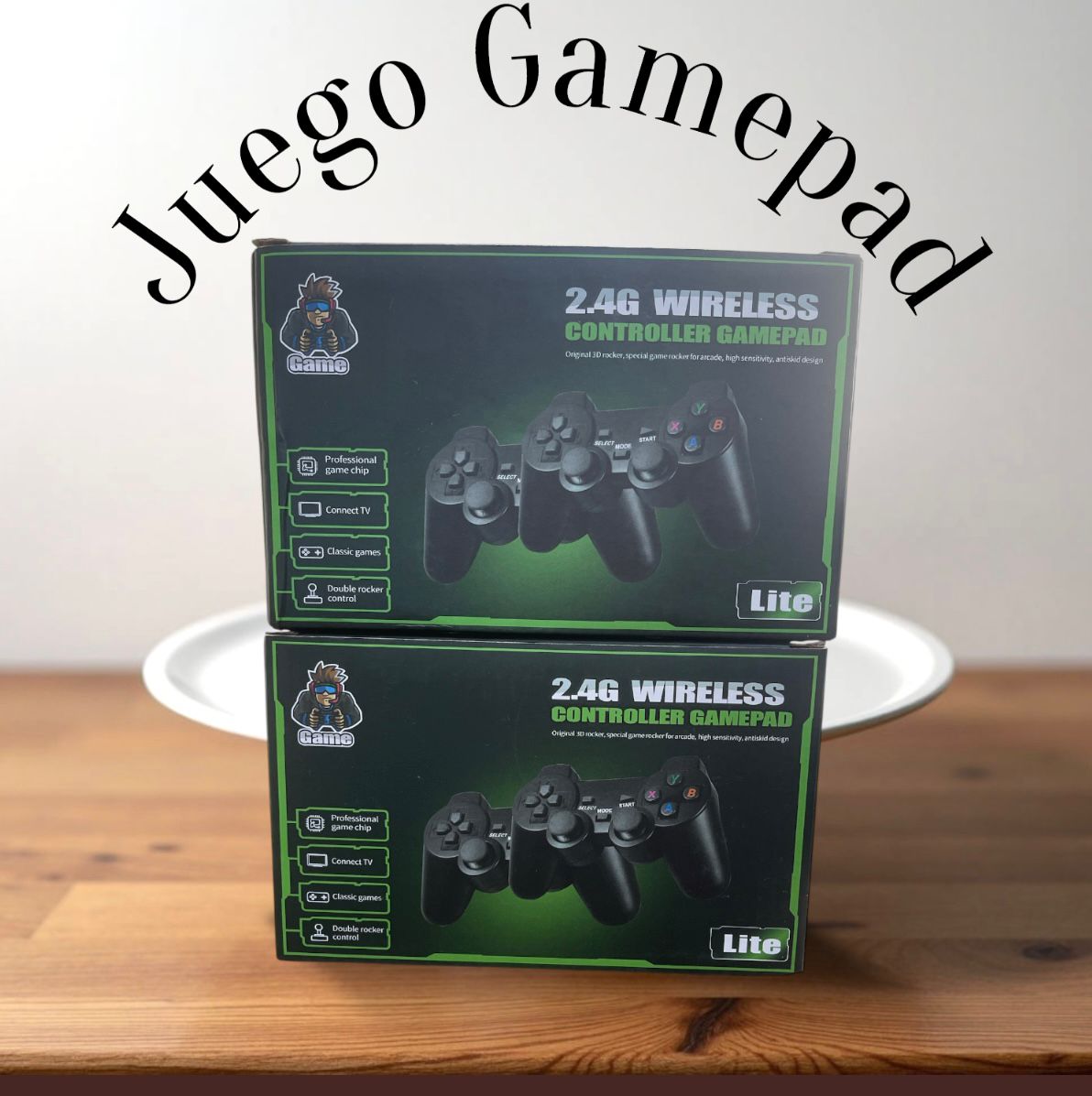 consolas y videojuegos - Juego de Gamepad Inalámbrico 2.4G