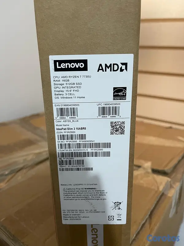 computadoras y laptops - vendo laptop Lenovo 42,000 2