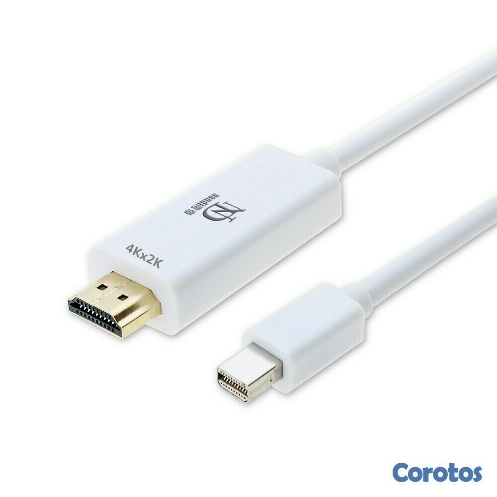 accesorios para electronica - Cable adaptador de mini DisplayPort macho a HDMI macho 2