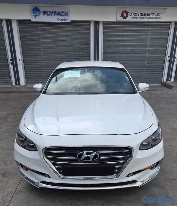 carros - HYUNDAI GRANDEUR 2018 BLANCO 4