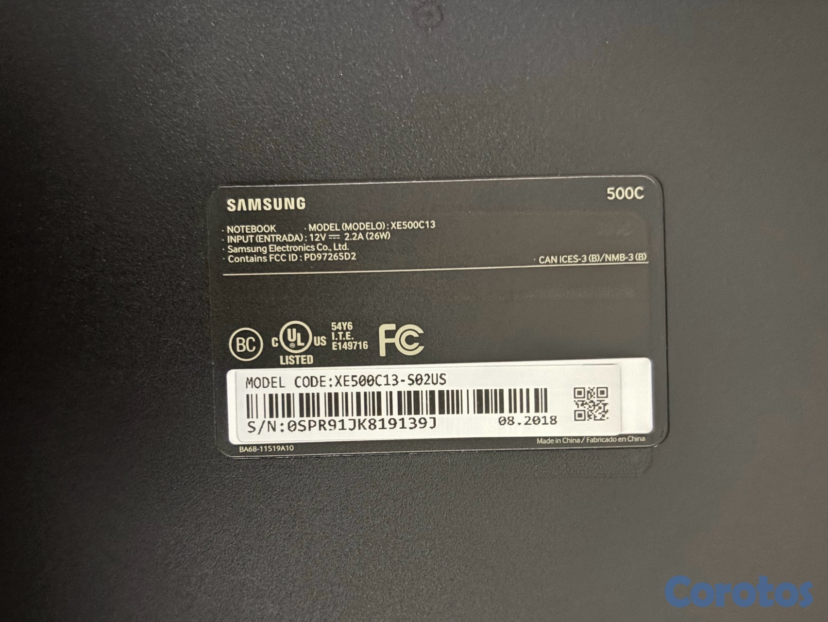 computadoras y laptops - Laptop Samsung chrome 5