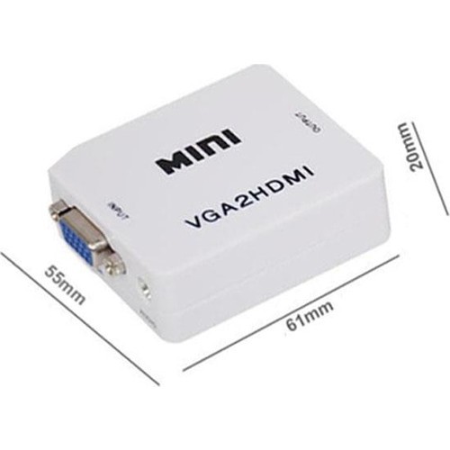otros electronicos - Convertidor adaptador de VGA a HDMI 3