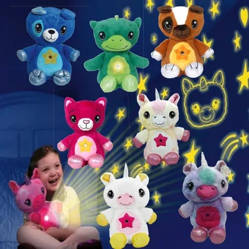 juguetes - Peluches Star Belly Dream Lites Luz Nocturna Varios Modelos Reflector  7