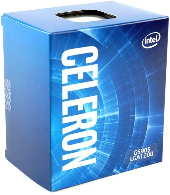 computadoras y laptops - Intel Celeron G5905 - Procesador de sobremesa (2 núcleos, 3,5 GHz, LGA1200, 58W)