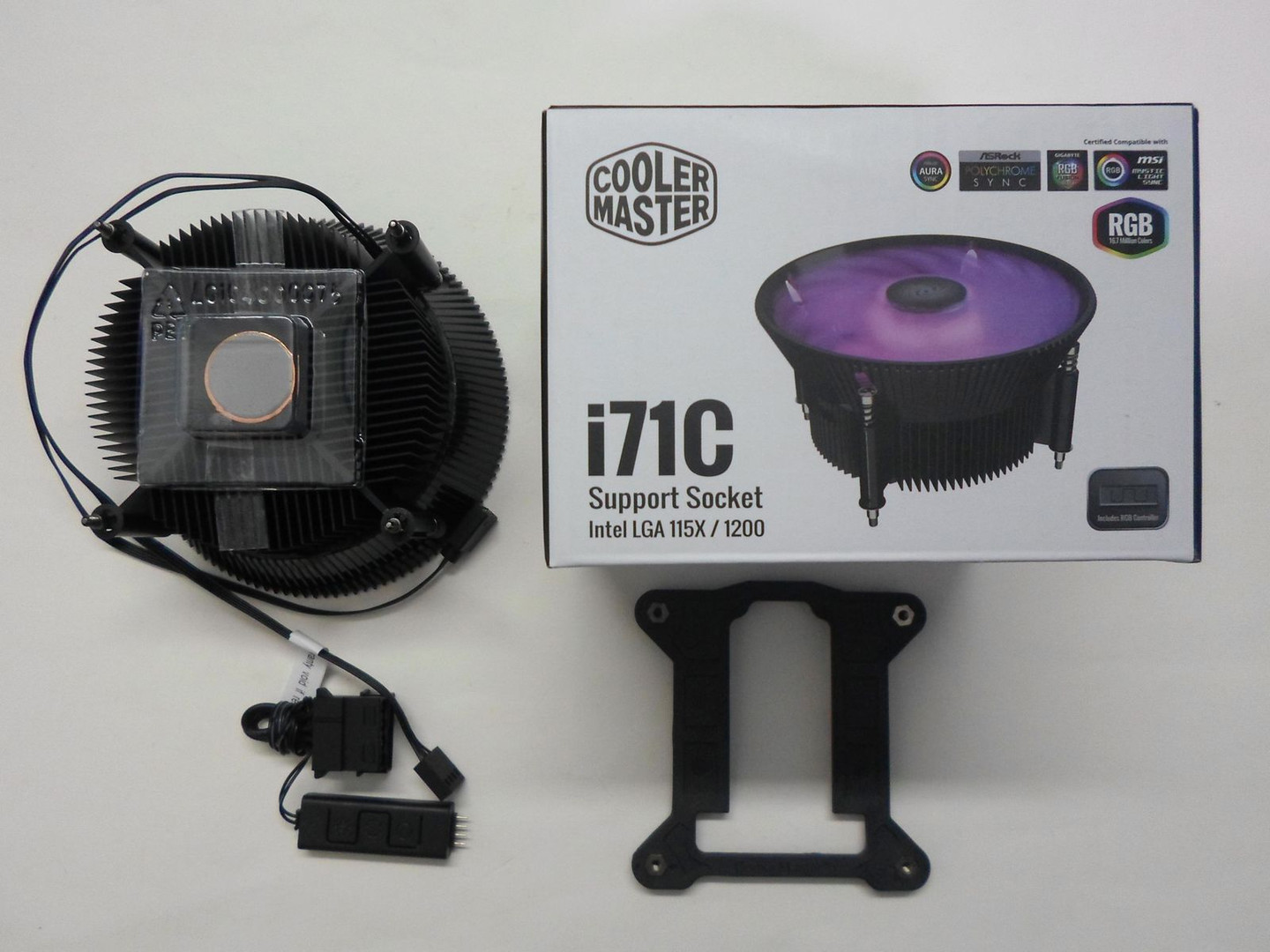 otros electronicos - Fan Cooler Master i71C RGB for Socket 1156/1155/1151/1150/1200 5