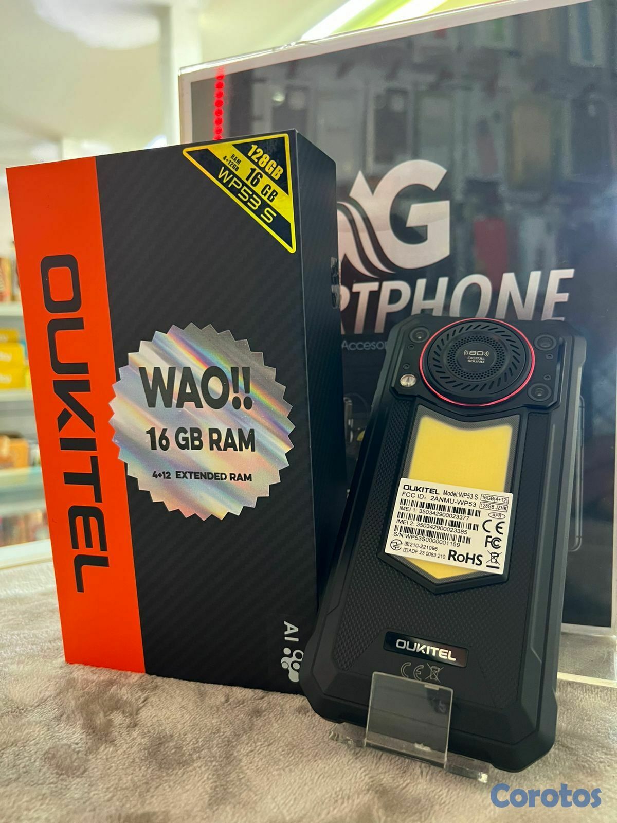 celulares y tabletas - Oukitel WP53 (Financiamiento Disponible)