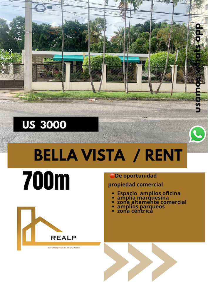 oficinas y locales comerciales - Propiedad comercial Bella vista 0