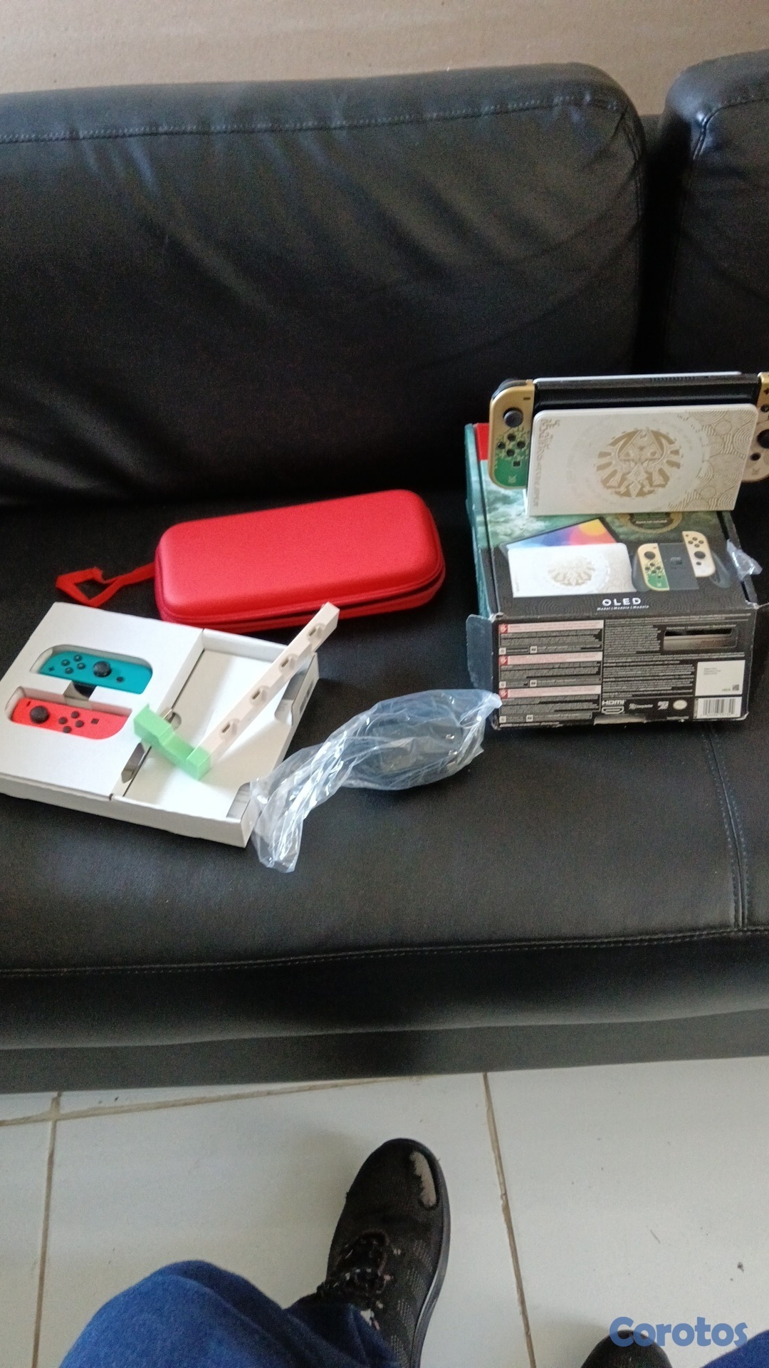 consolas y videojuegos - 
Nintendo switch oled edición zelda  6