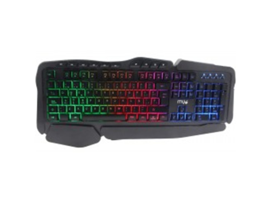 computadoras y laptops - TECLADO GAMING MYO SERIE 8, USB, LED, BACKLIGHTING RAINBOW. MYO-KBG8 0