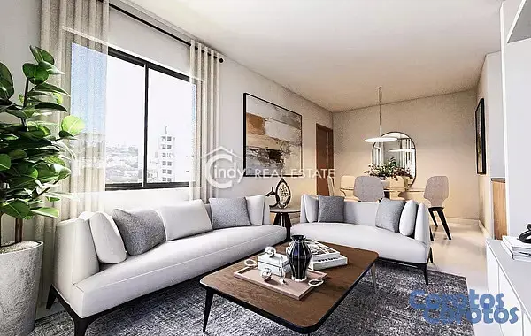 casas - Apartamento 81 M2, 3 Habitaciones, Ascensor, Area 6