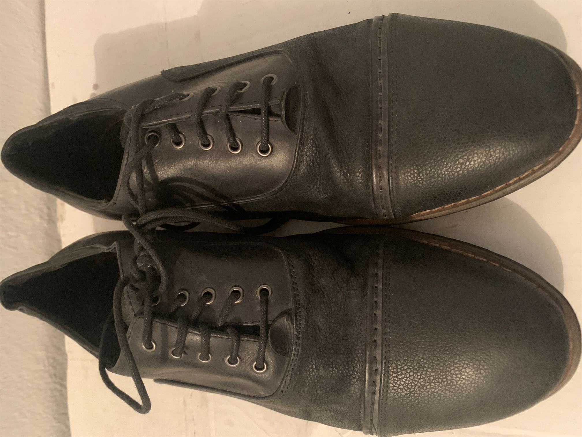 accesorios - Zapatos de hombre marca size 11 color negro azulado