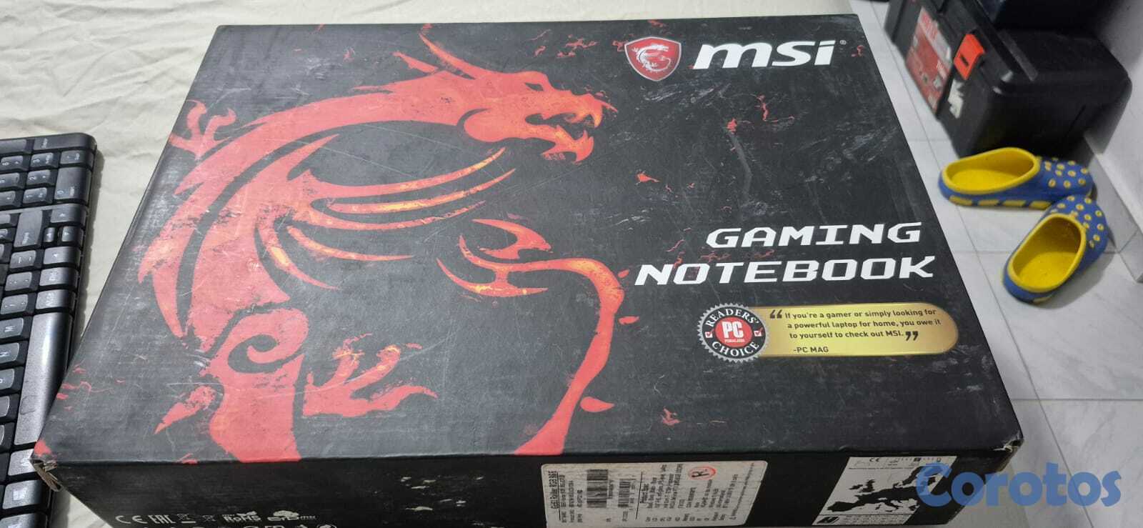 computadoras y laptops - Laptop Gamer MSI GE63 Raider RGB 9SE Pantalla 17 1
