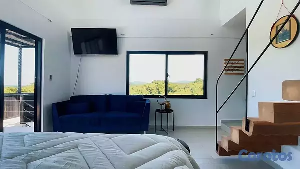 casas vacacionales y villas - Las Terrenas - Samaná, Villa con cine y vistas panorámicas 13