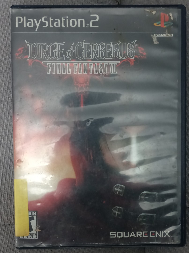 consolas y videojuegos - Final Fantasy VII Dirge of Cerberus Playstation 2 3