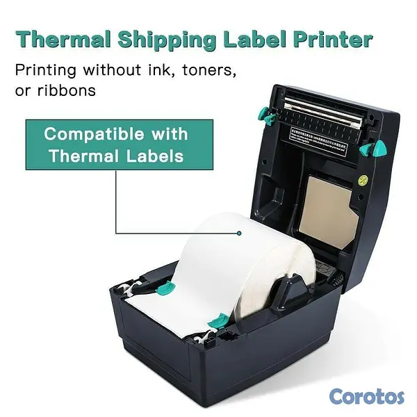 impresoras y scanners - IMPRESORA  ETIQUETAS, LABEL,TRABAJA 100% COMPATIBLE CON LOS CODIGOS DE ZEBRA  3