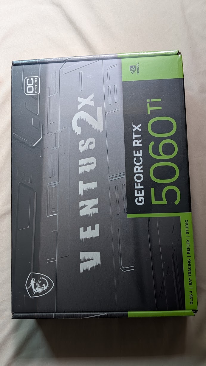 computadoras y laptops - RTX 5060 Ti Ventus 2x OC PLUS 16GB NUEVA SELLADA 2