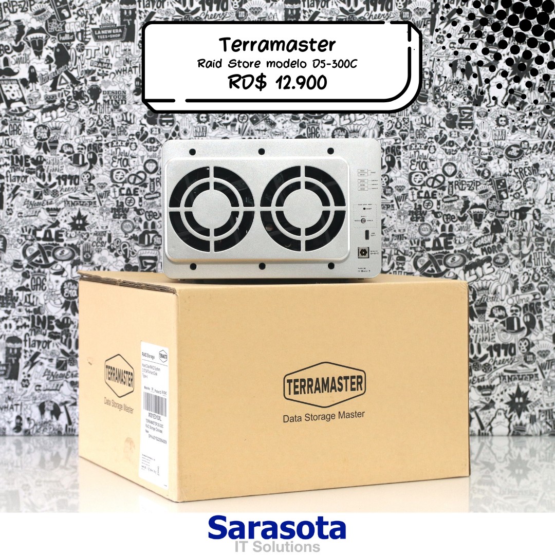 accesorios para electronica - Terramaster Raid Store D5-300C Somos Sarasota 1