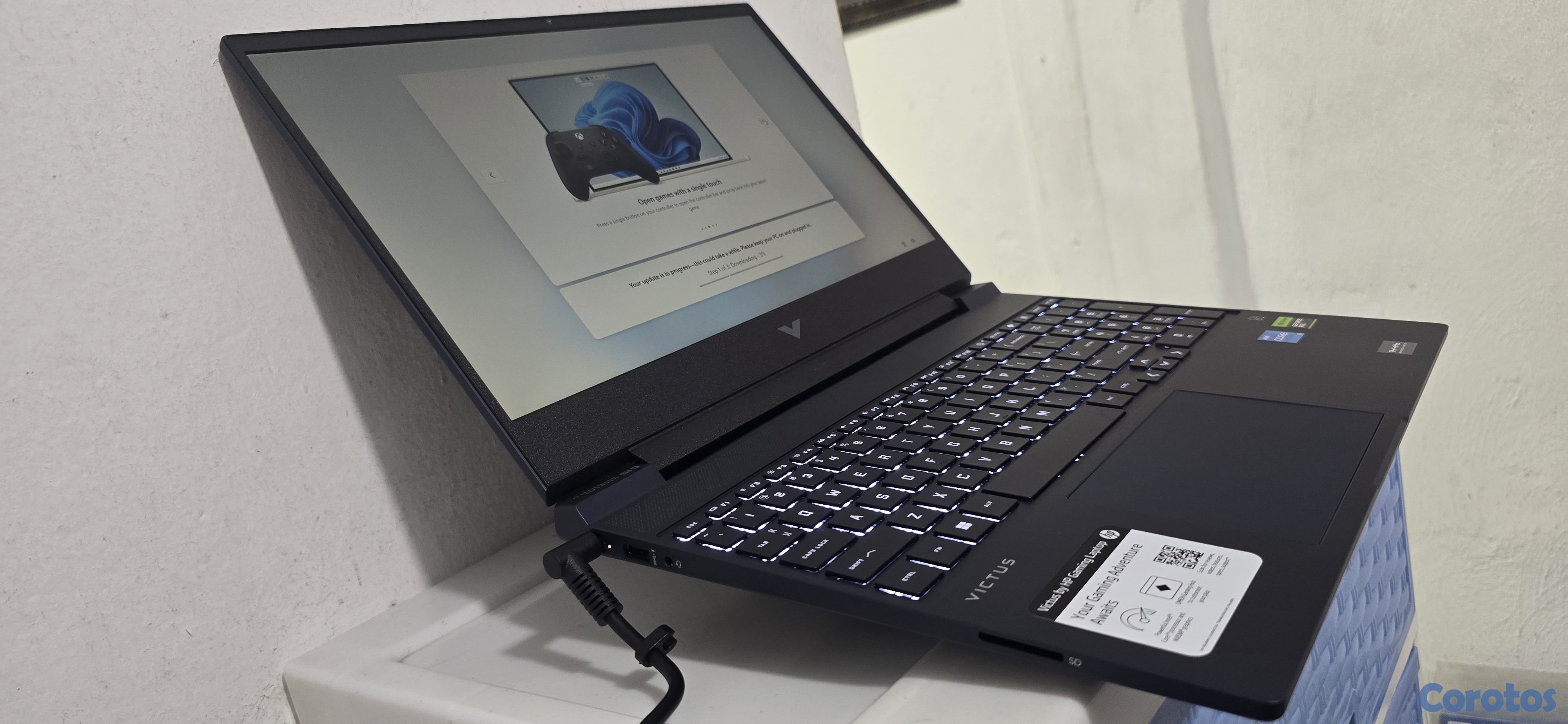 computadoras y laptops - hp Slim Victus Gamer Core i5 12th Gen Ram 16gb Disco 512gb SSD Nvidea Rtx 3050  2