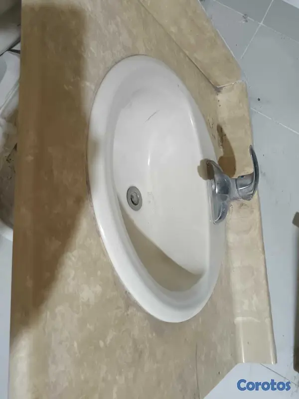 decoración y accesorios - Tope con lavamanos e inodoro  3
