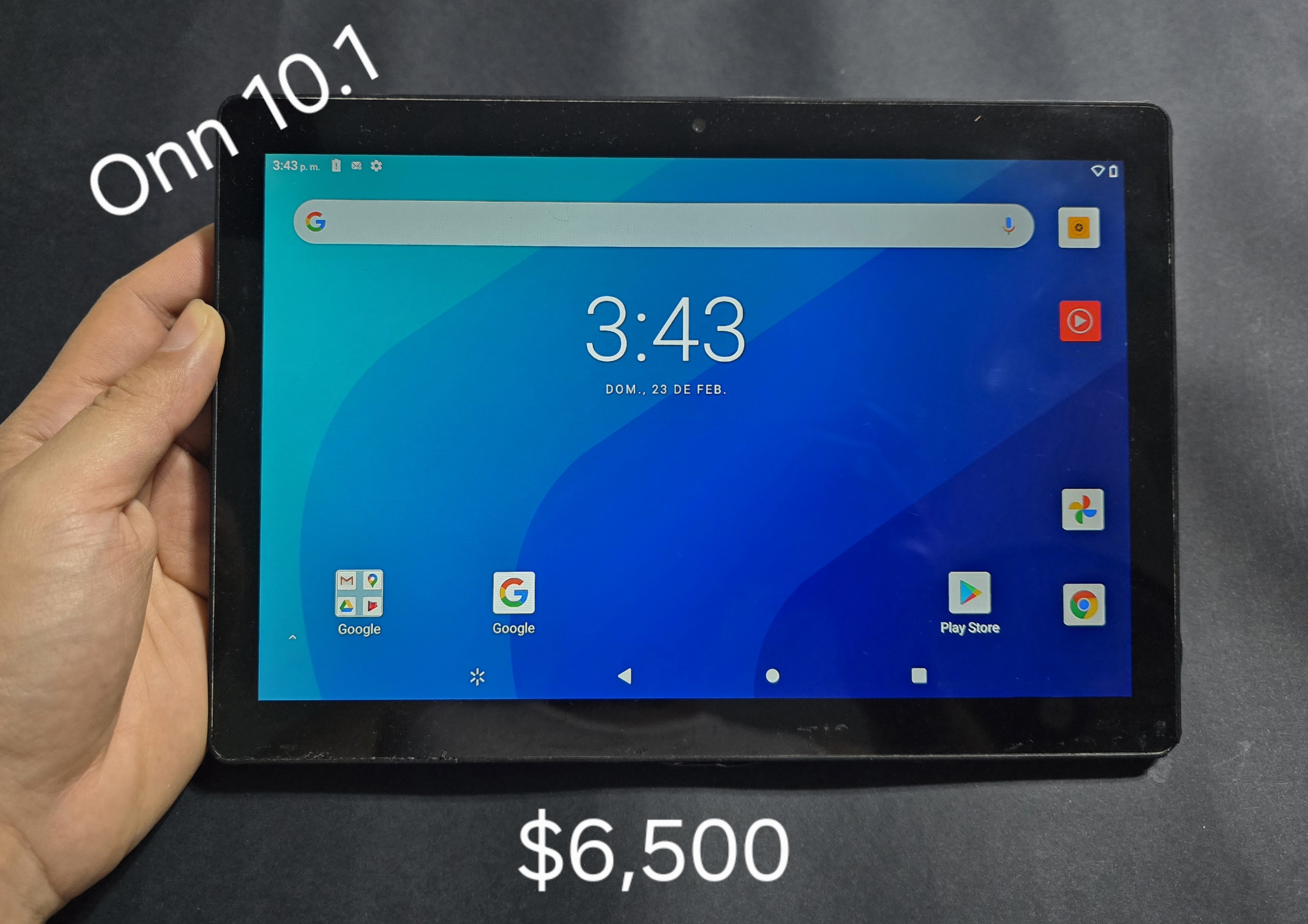 celulares y tabletas - Tablet onn. 10.1 0