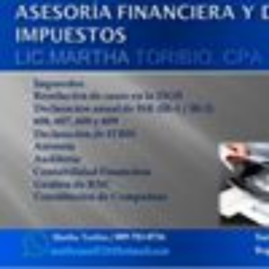 servicios profesionales - ASESORIA FISCAL Y FINANCIERA