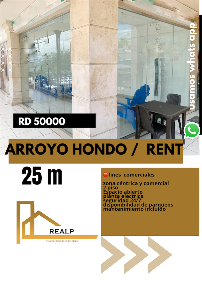 oficinas y locales comerciales - Local comercial en Arroyo hondo 0
