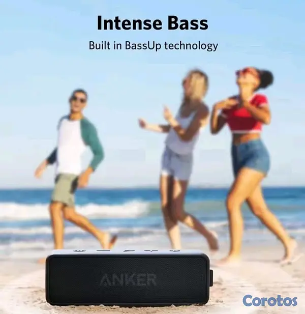 camaras y audio - Bocina bluetooth Anker SoundCore 2 4