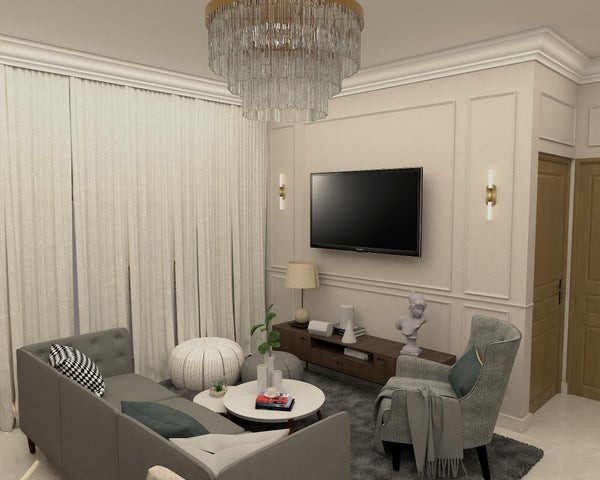 apartamentos - Proyecto en venta Punta Cana #24-143 2 dormitorios, 1.5 baños, piscina.
 1