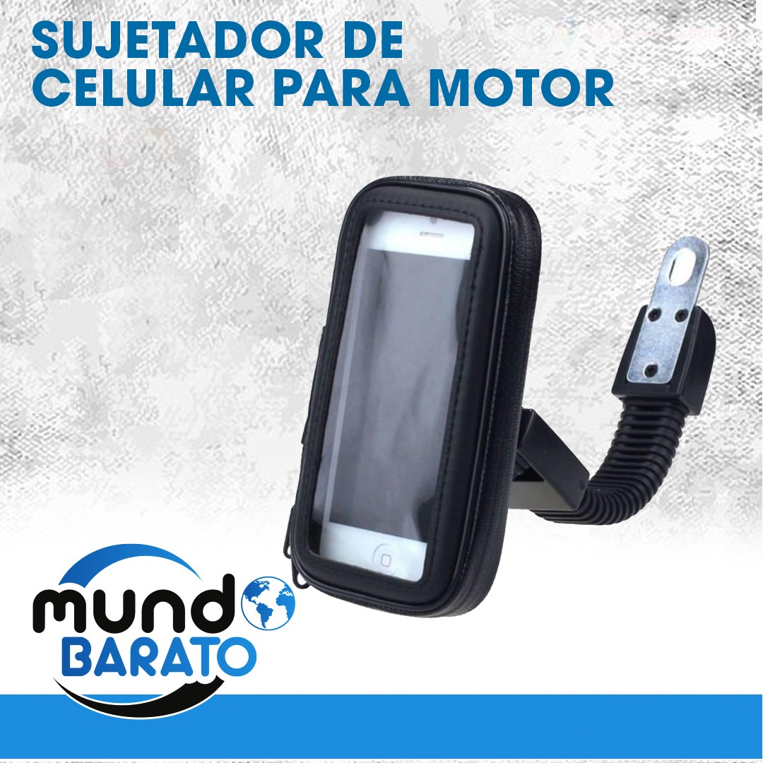 Sujetador Universal Impermeable GPS Teléfono celular Bicicleta Moto Motor