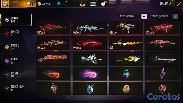 consolas y videojuegos - Super Oferta Cuenta De Free Fire , 72000 diamantes 3