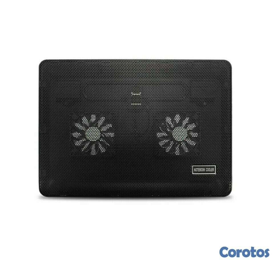 accesorios para electronica - Base soporte enfriador de laptop doble abanico has 2