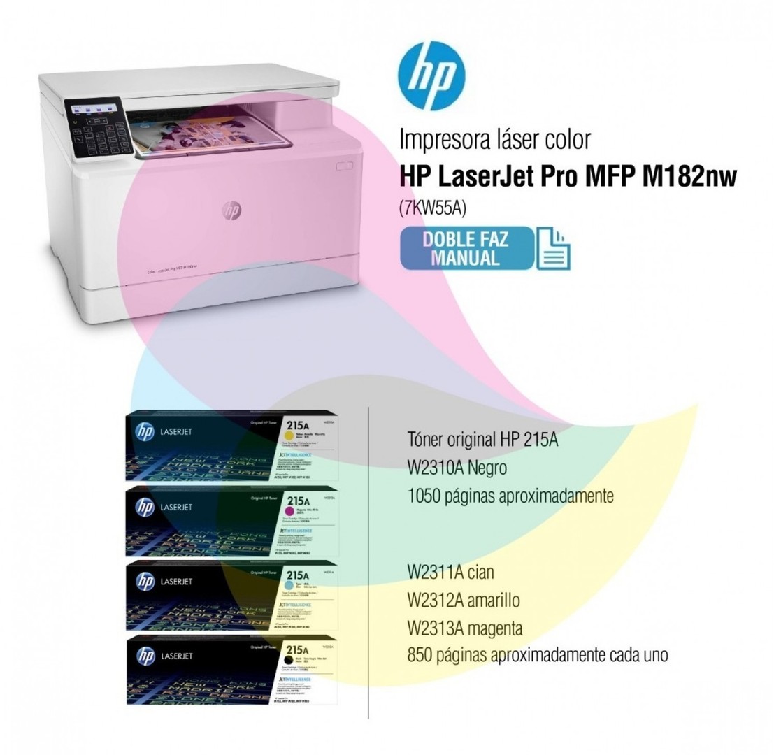 impresoras y scanners - MULTIFUNCIONAL LASER A COLOR HP LASERJET PRO PRINTER,SCANER,COPIA,-WI-FI ,LAN   1