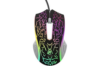 accesorios para electronica - Mouse Gaming JM - 812 RGB USB Luz Led Multicolor 1