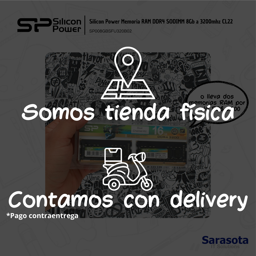 accesorios para electronica - Silicon Power Memoria RAM DDR4 8Gb a 3200mh CL22 2