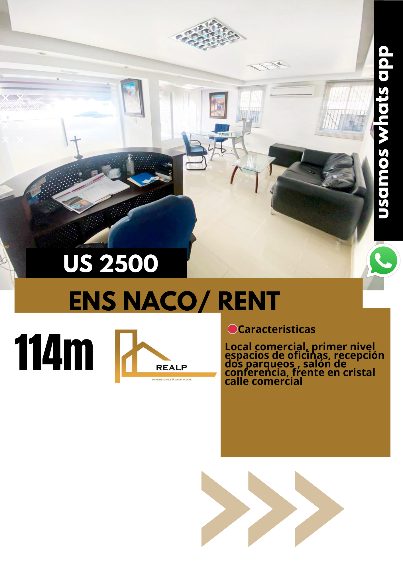 oficinas y locales comerciales - Local céntrico en naco  0