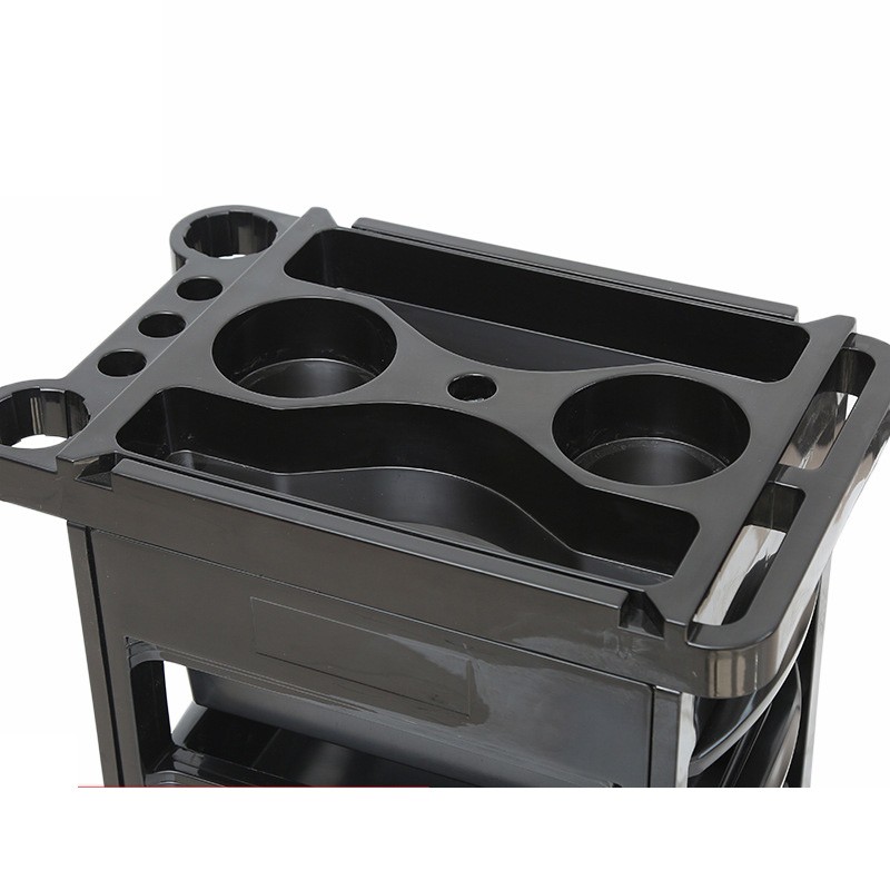 salud y belleza - Rolera para salon de belleza barberia con ruedas 5 gavetas  2