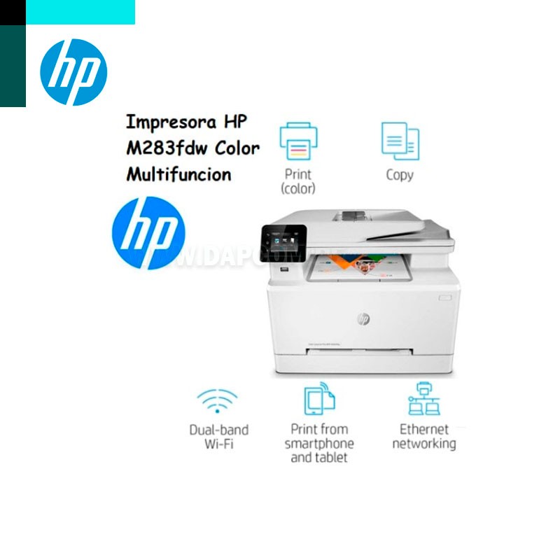 impresoras y scanners - Impresora laser Hp M283Fdw Color Multifuncion Imprime/Escaner/Copia,wifi-duplex