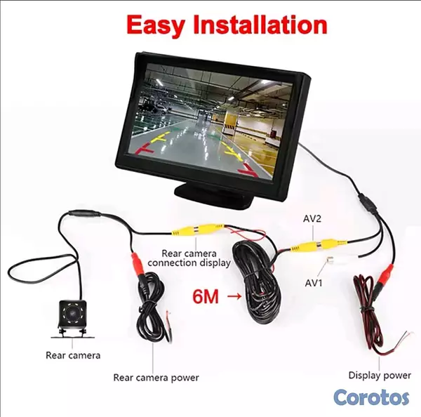 otros electronicos - Monitor de carro 4.3" 5