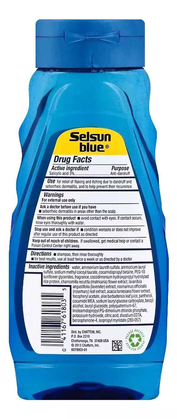 Salud y Equipamiento Médico - Champú Selsun Blue Natural 2