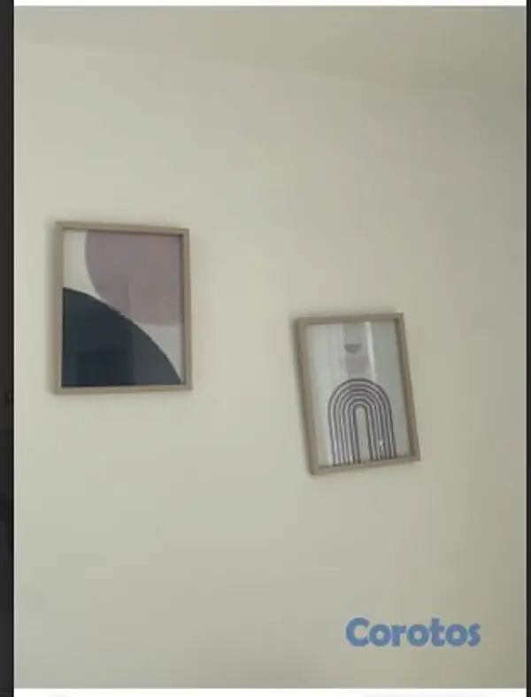 muebles y colchones - Vendo juego de comedor, mata artificial y cuadros  3