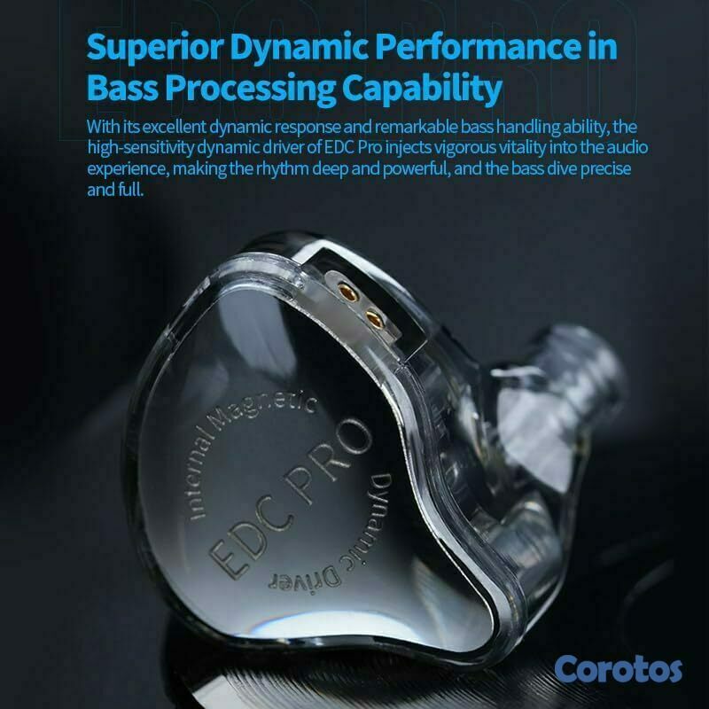 camaras y audio - KZ EDC PRO auriculares con cable In Ear Monitor 4