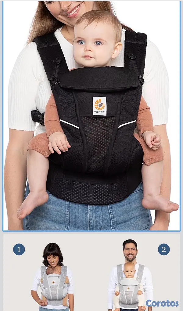 coches y sillas - ergobaby disponible 
porta bebés  4