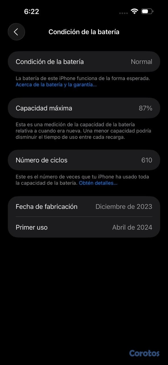 celulares y tabletas - Iphone 15 Pro Max 256 GB Natural Titanium 5