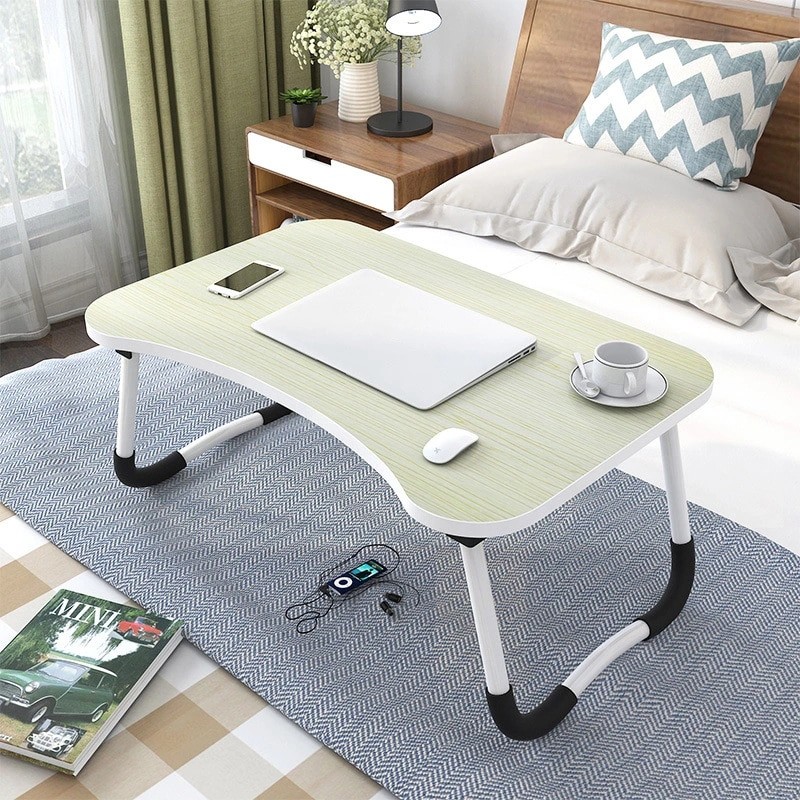 decoración y accesorios - Mesa plegable, ordenador portátil, soporte laptop, bandeja de cama, desayunador 3