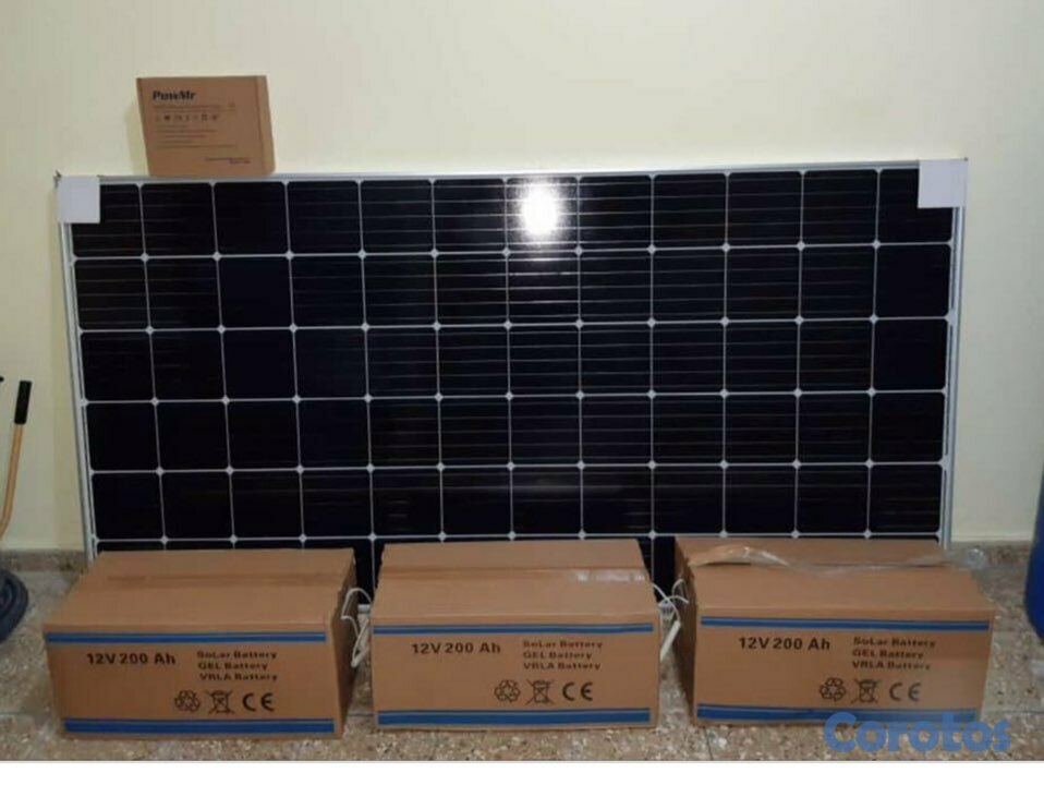 plantas e inversores - Carga tus baterías de inversor con paneles solares 2