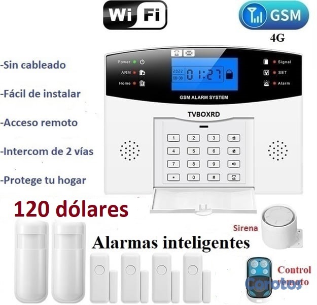 otros electronicos - Alarmas inteligentes sin usar cableado 1
