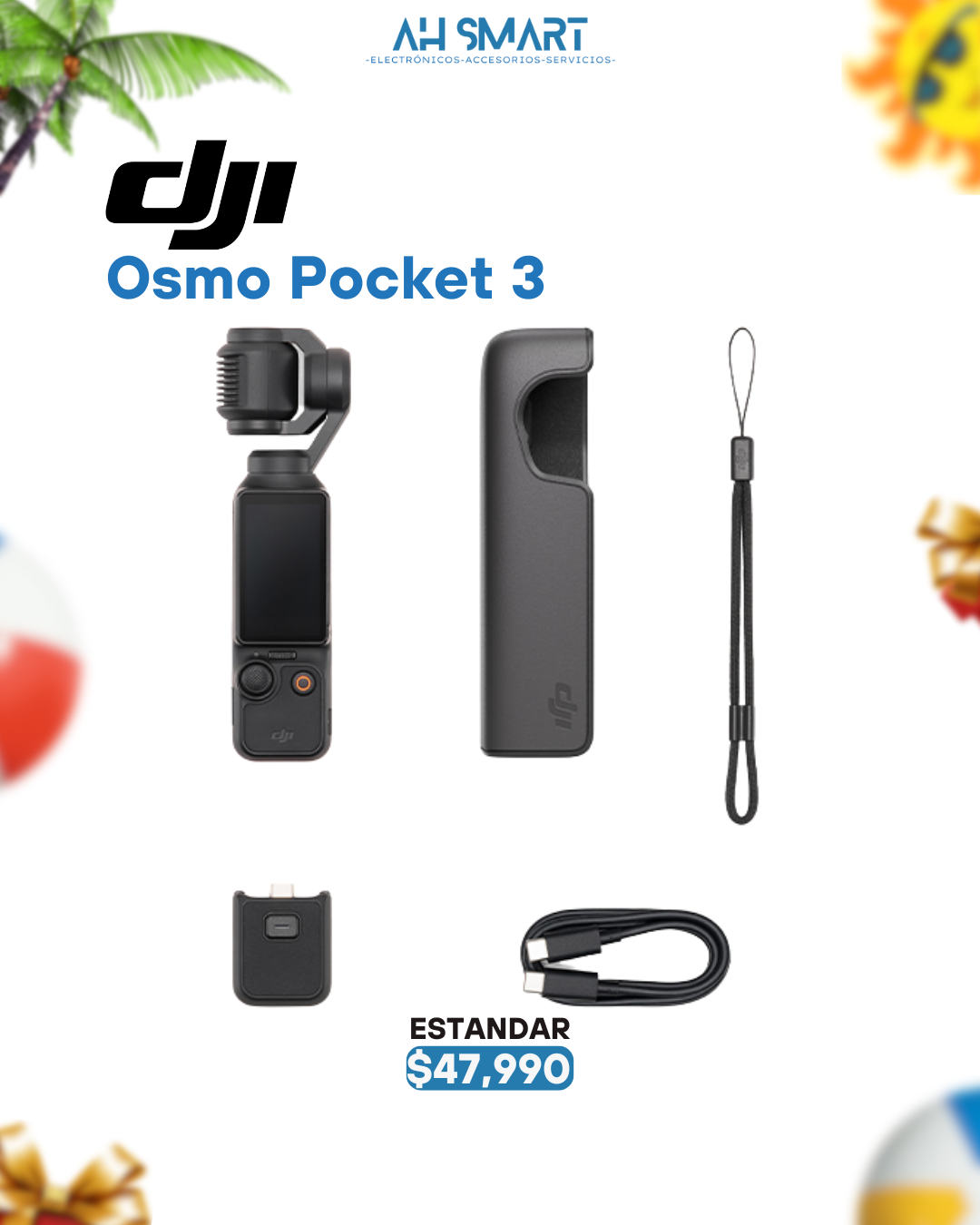 camaras y audio - DJI Osmo Pocket 3 Selladas